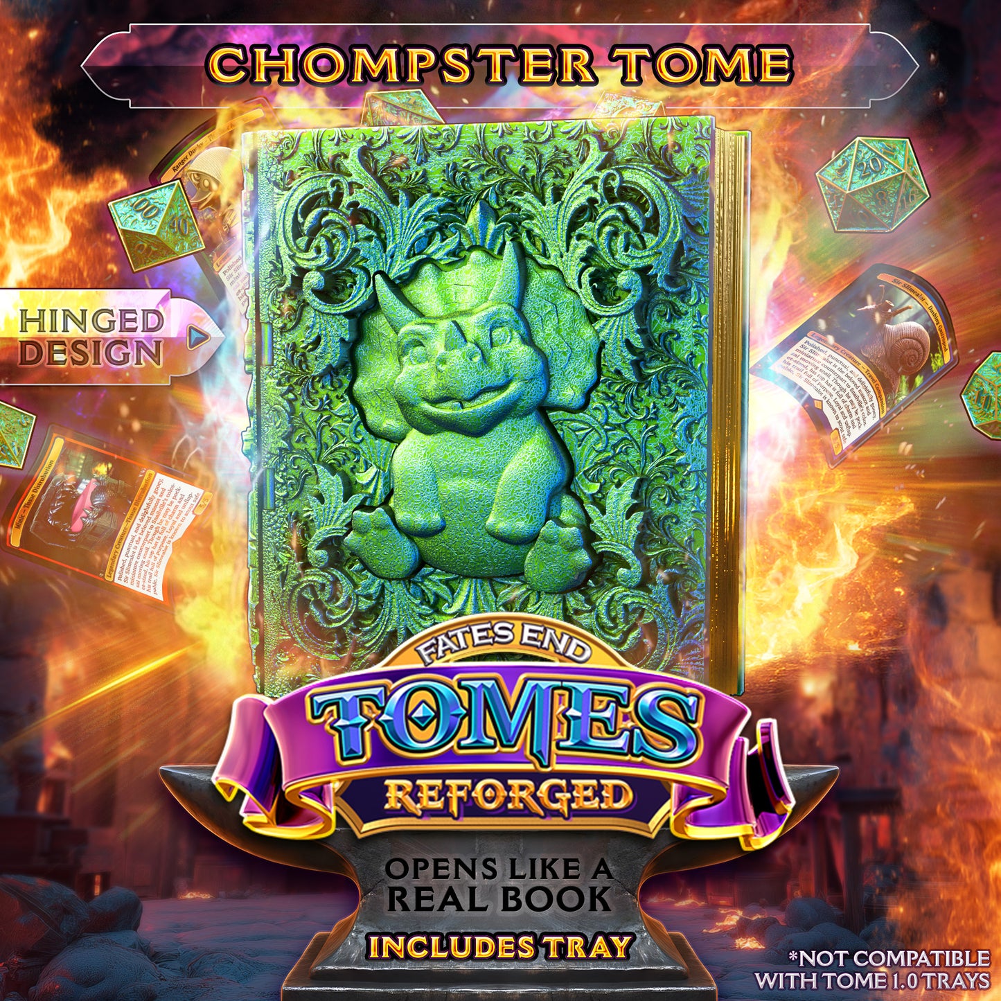 Chompster Reforged Storage Tome