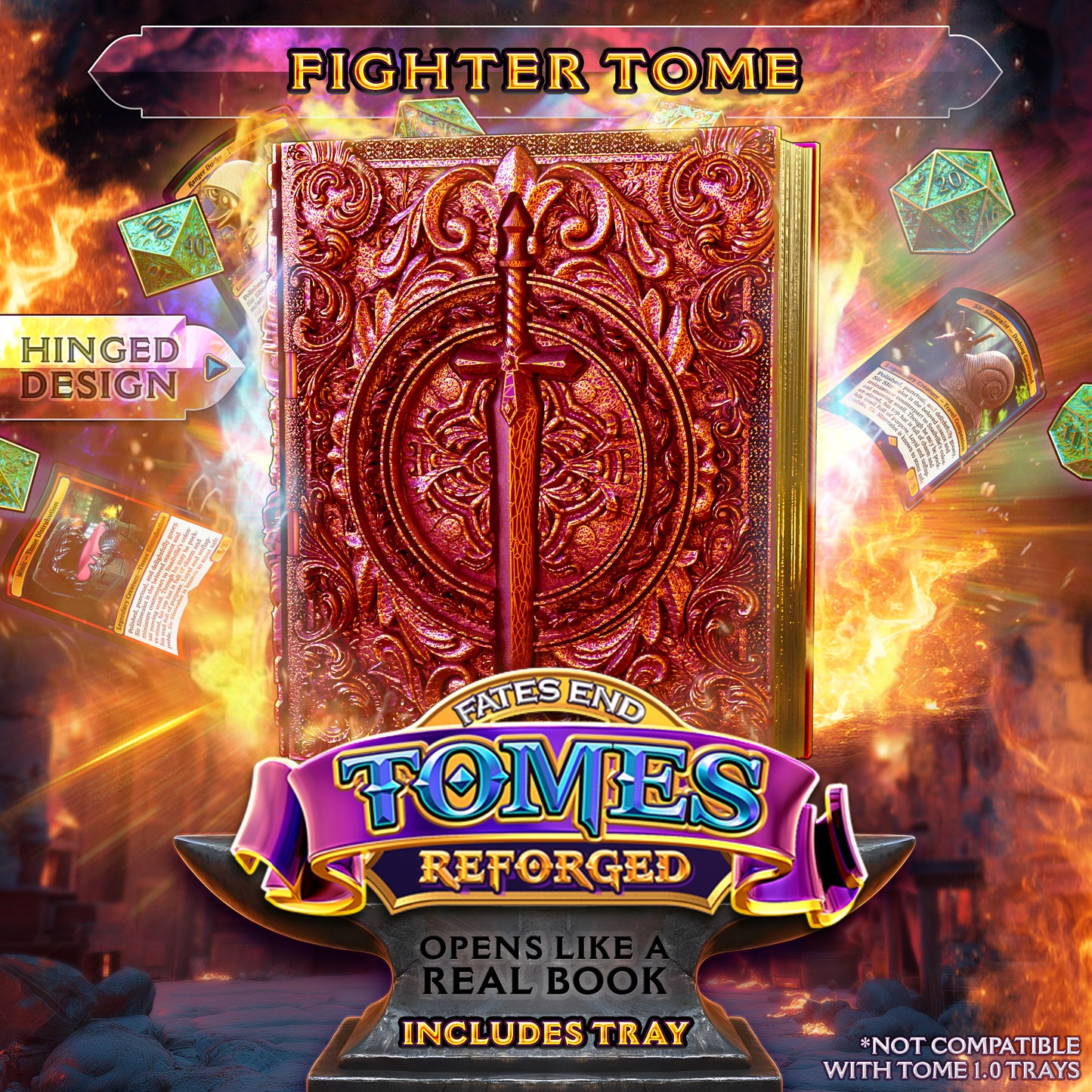 Fighter Class Reforged Storage Tome