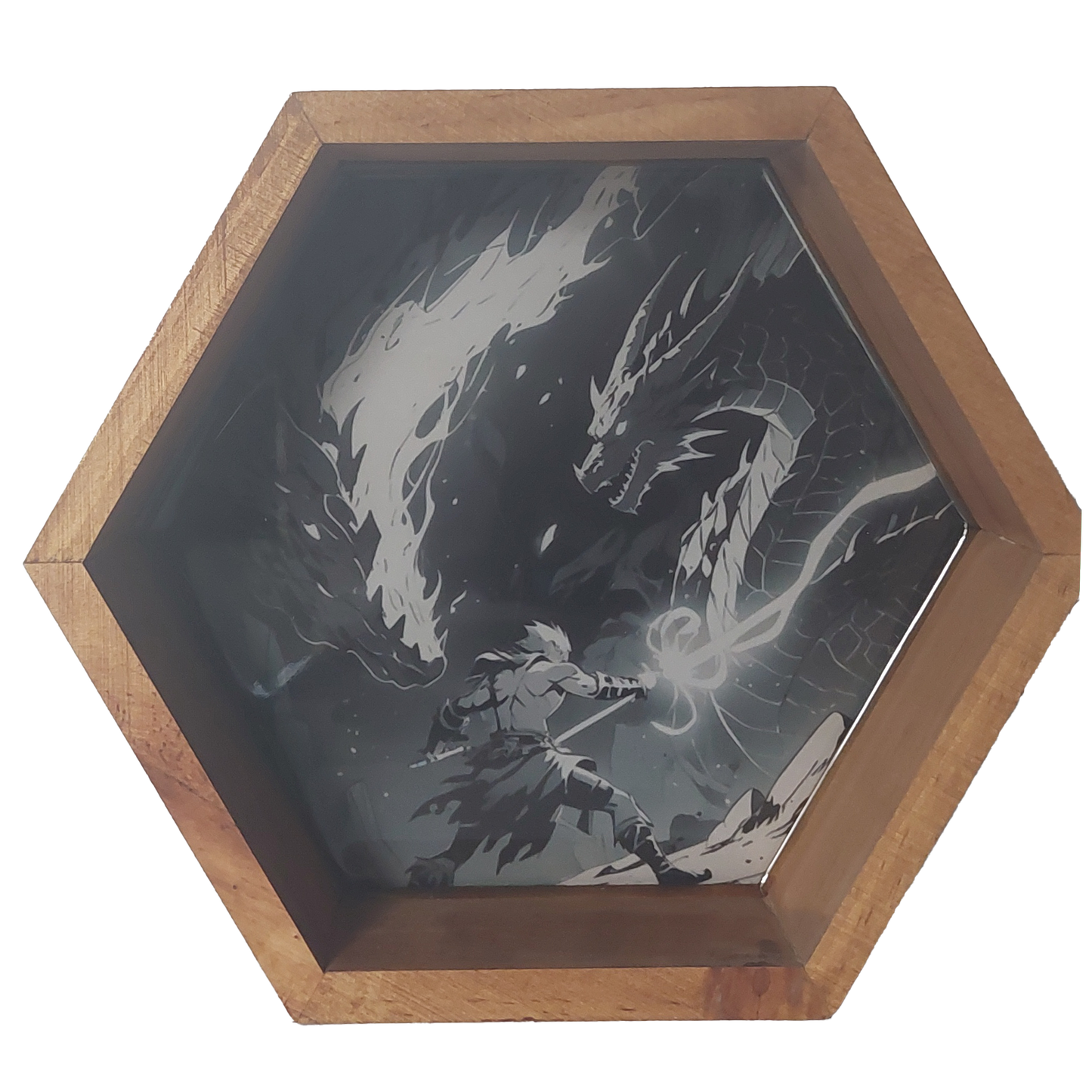 Fighter Faceoff 2 Fantasy Art Dice Tray