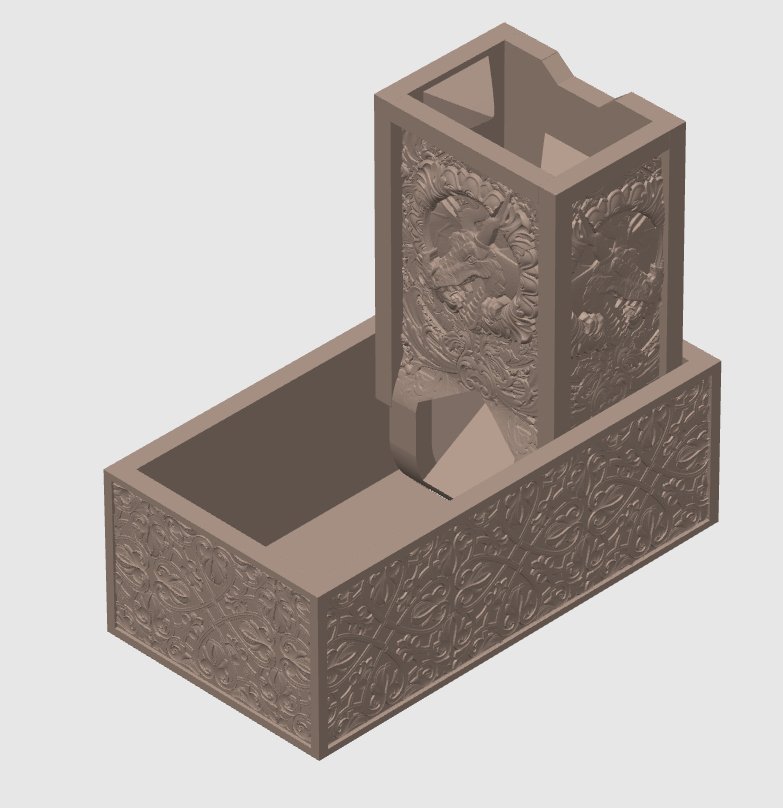 Folding Dragon Dice Tower by Fate's End