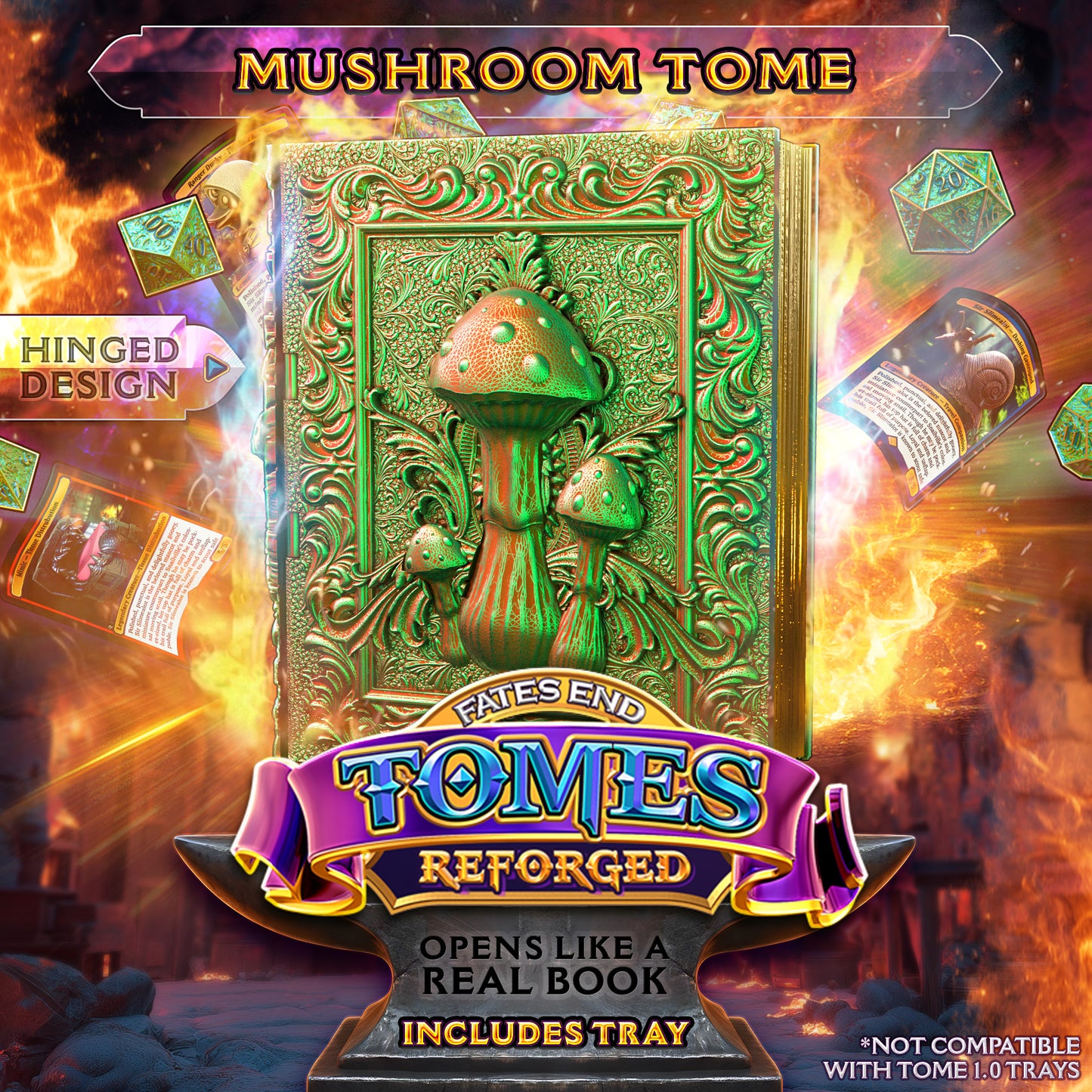 Mushroom Reforged Storage Tome