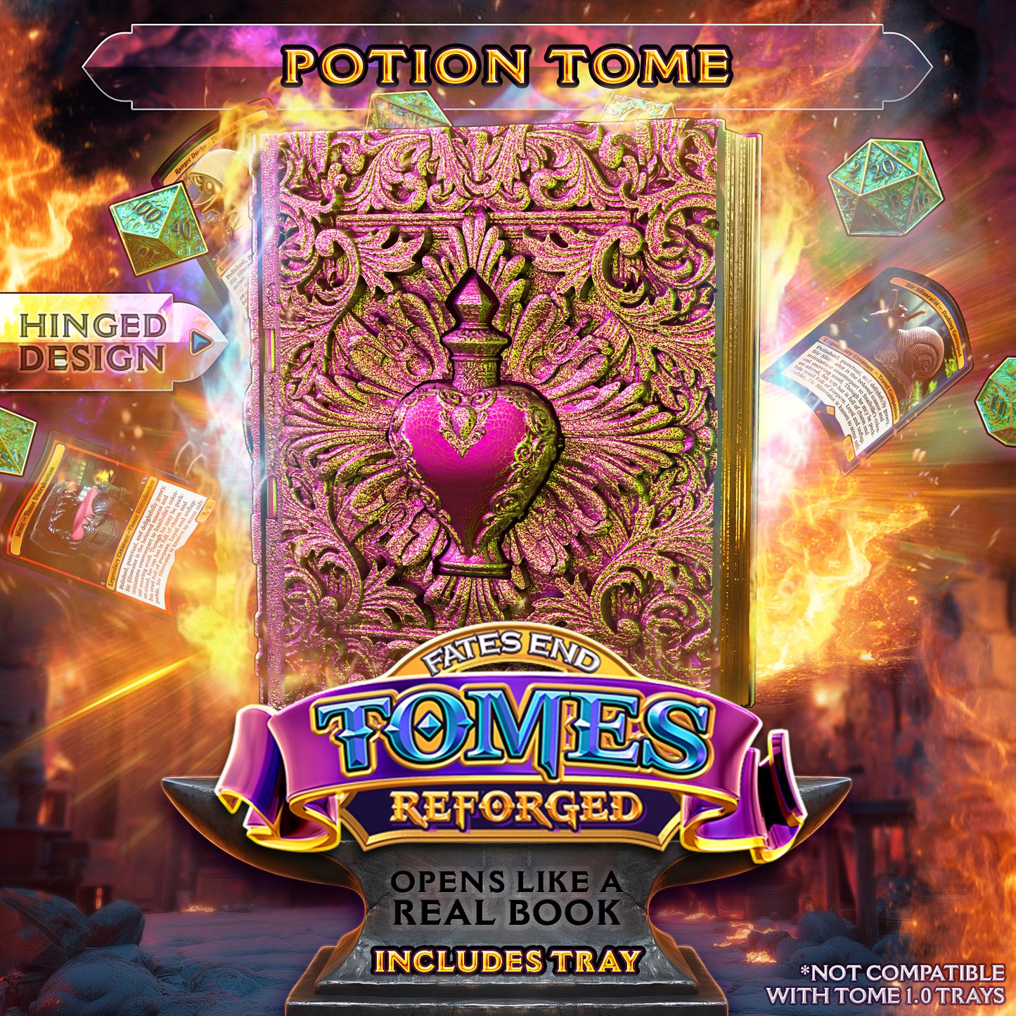 Potion Bottle Reforged Storage Tome