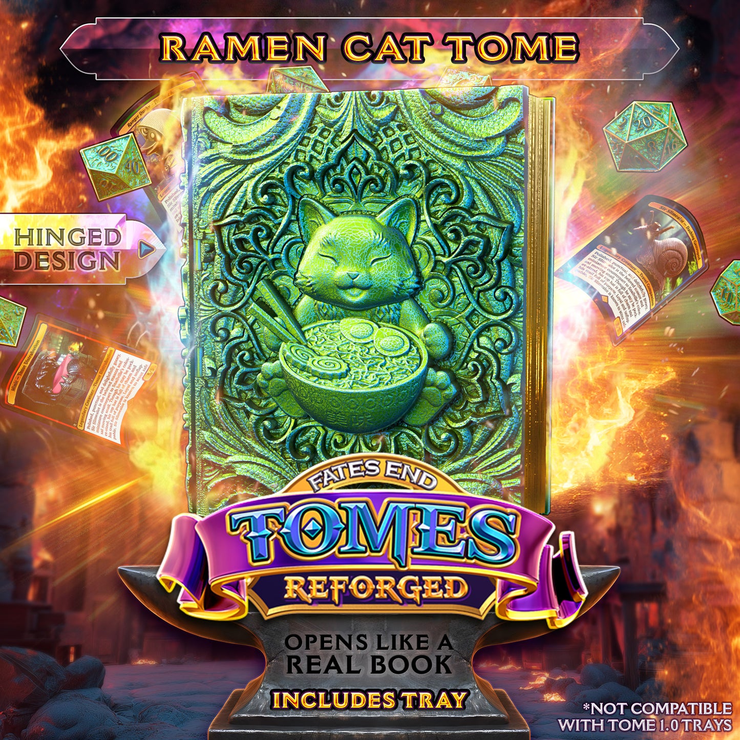 Ramen Cat Reforged Storage Tome