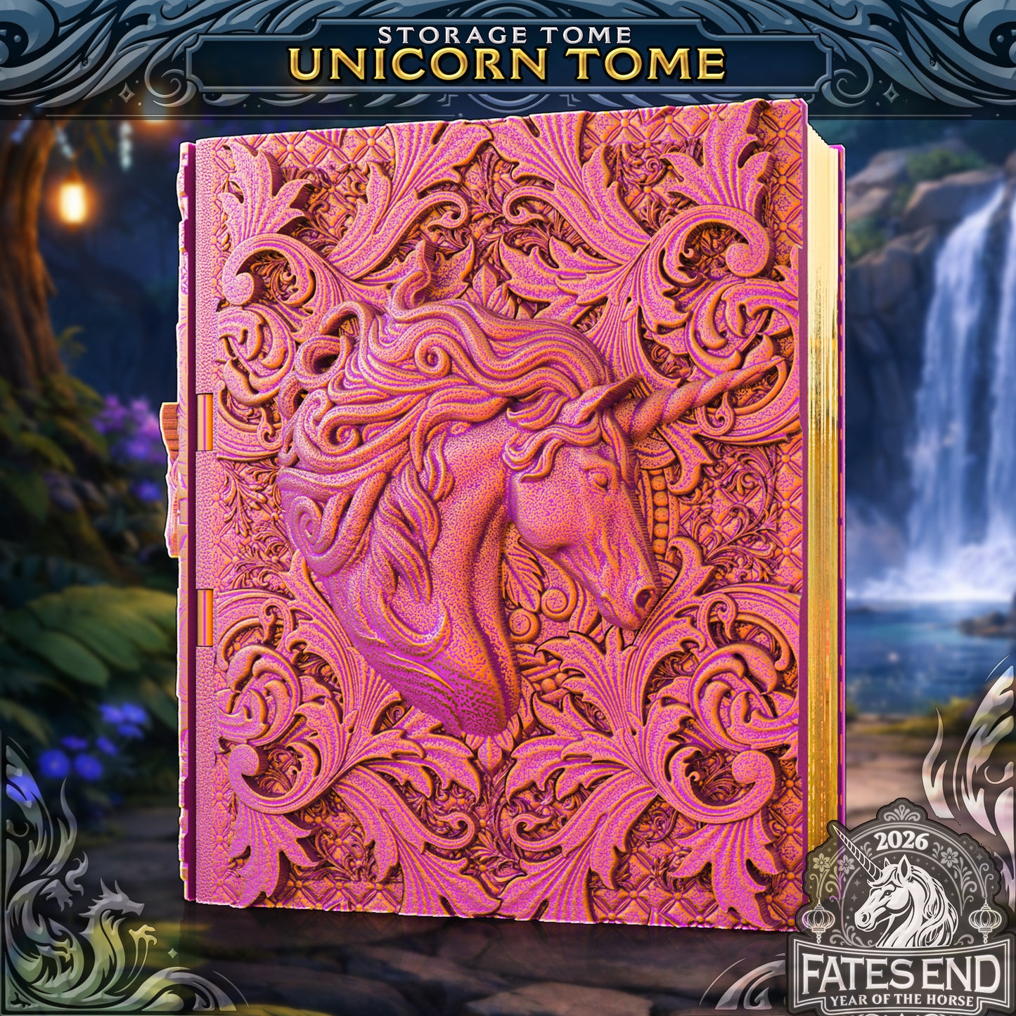 Unicorn Reforged Storage Tome