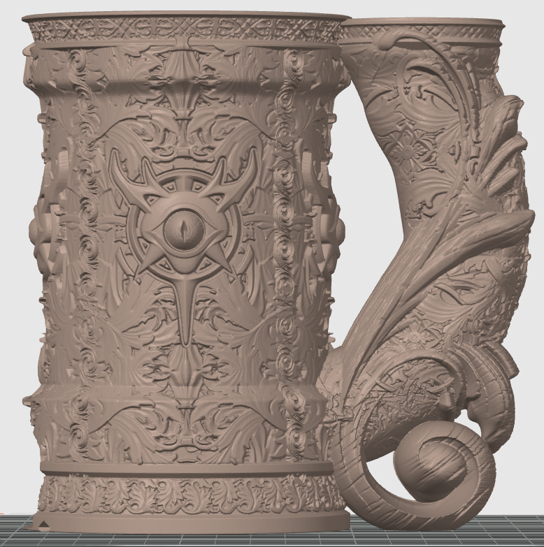 Warlock-Necromancer Tankard Set by Fate's End