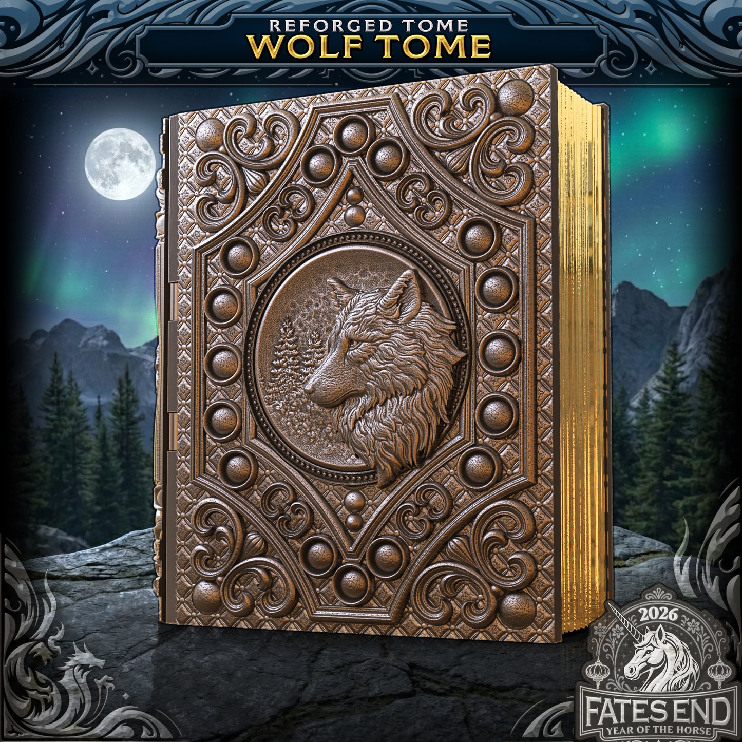 Lone Wolf Reforged Storage Tome