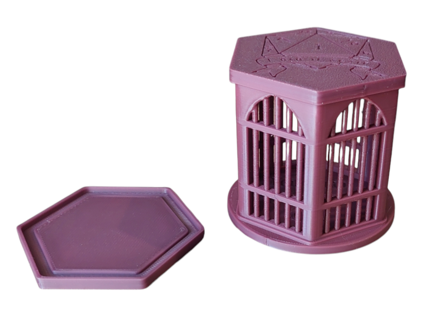 Barred Jail and Terrain Piece