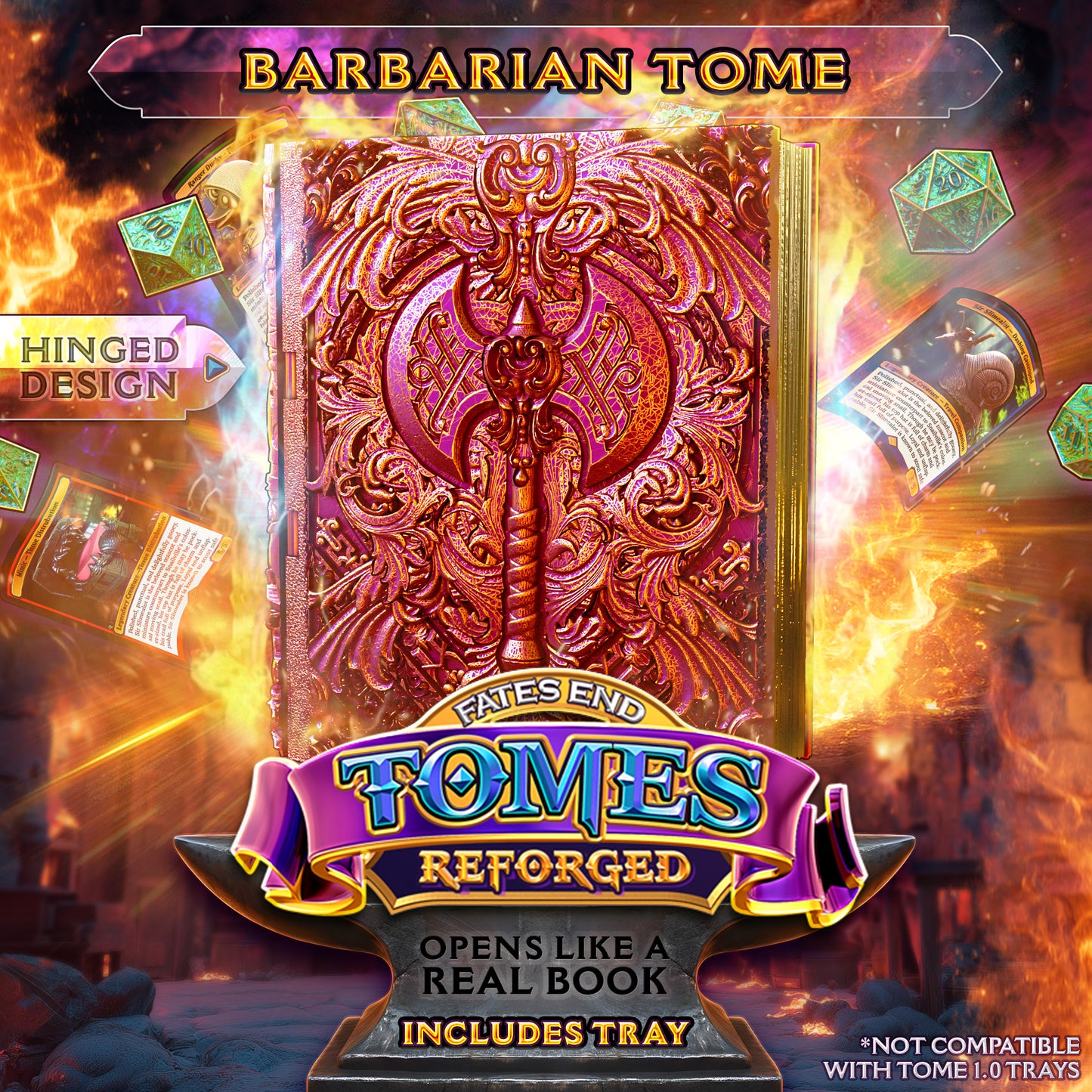 Barbarian Class Reforged Storage Tome