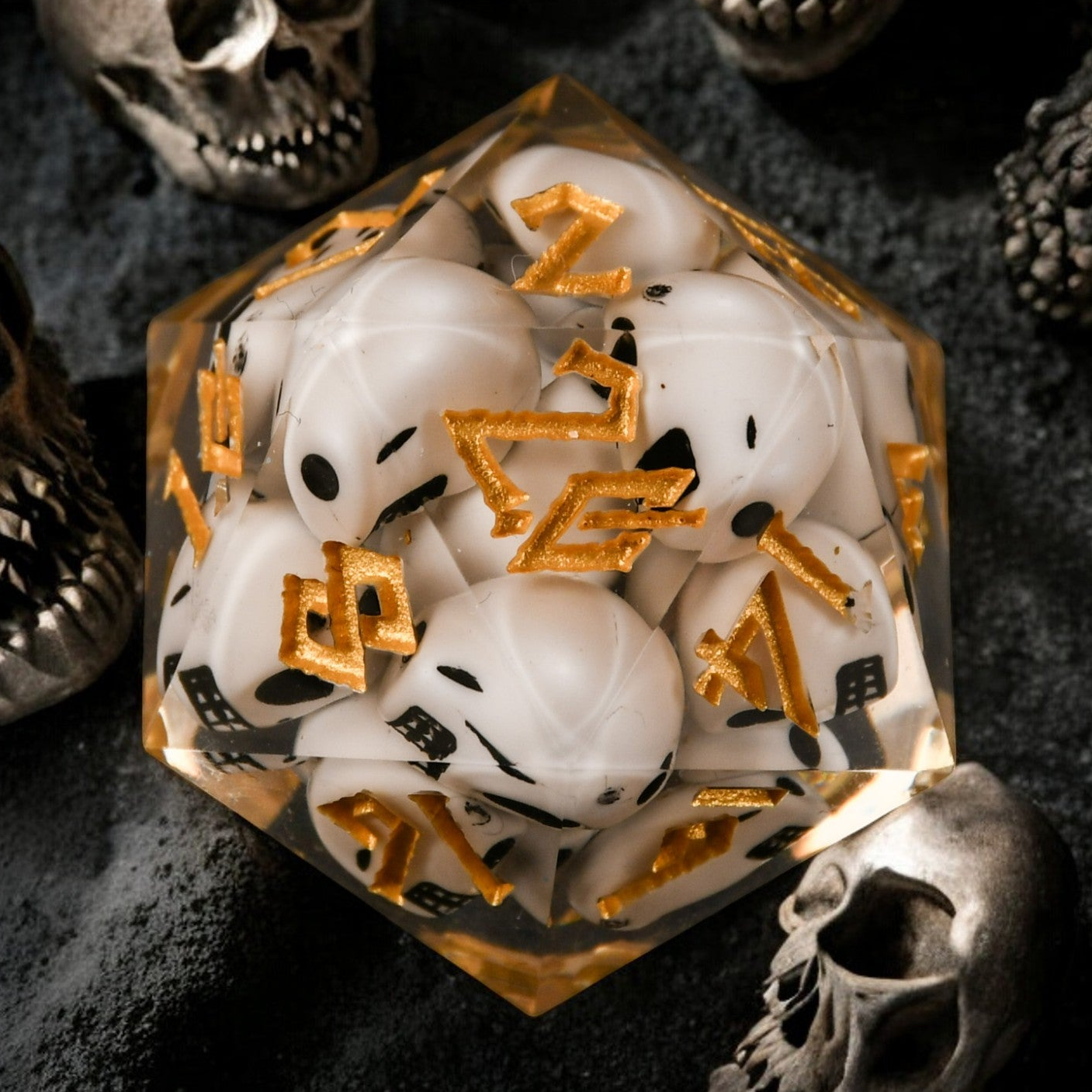 Corpse Gold Resin 30mm D20