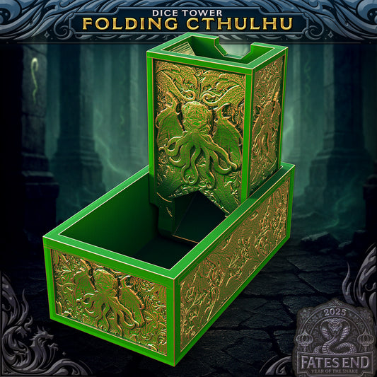 Folding Dice Tower by Fate's End