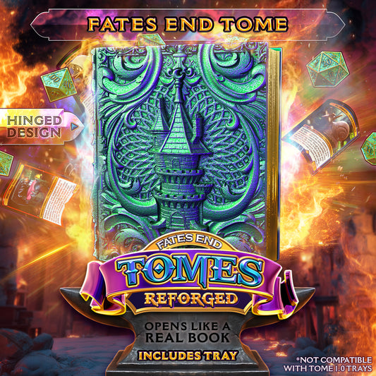 Fate's End Anniversary Tower Storage Tome Reforged Edition