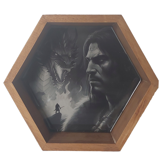 Flashback Fantasy Art Dice Tray