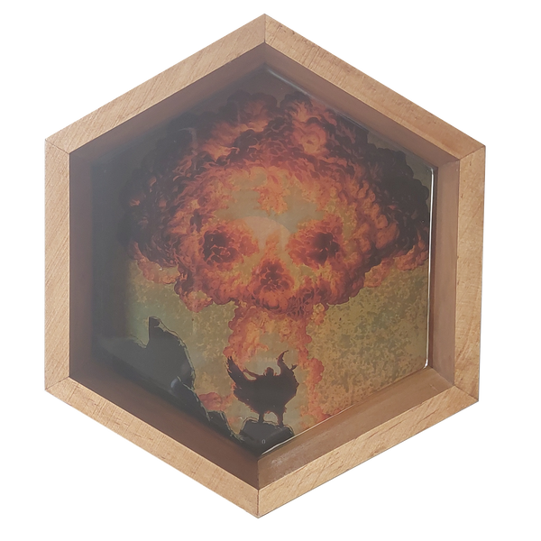 Geiger - Cover Art - Comic Book Art Dice Tray – Weber Creative Customs