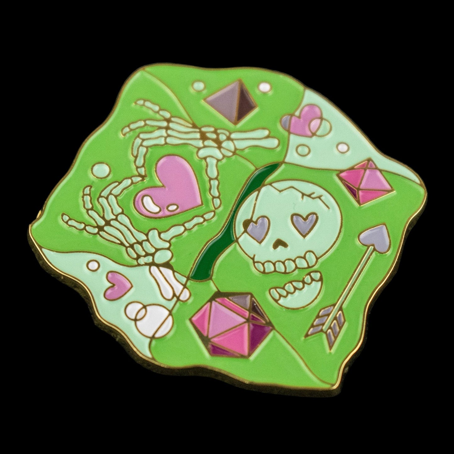 Gelatinous Cube D&D Pin