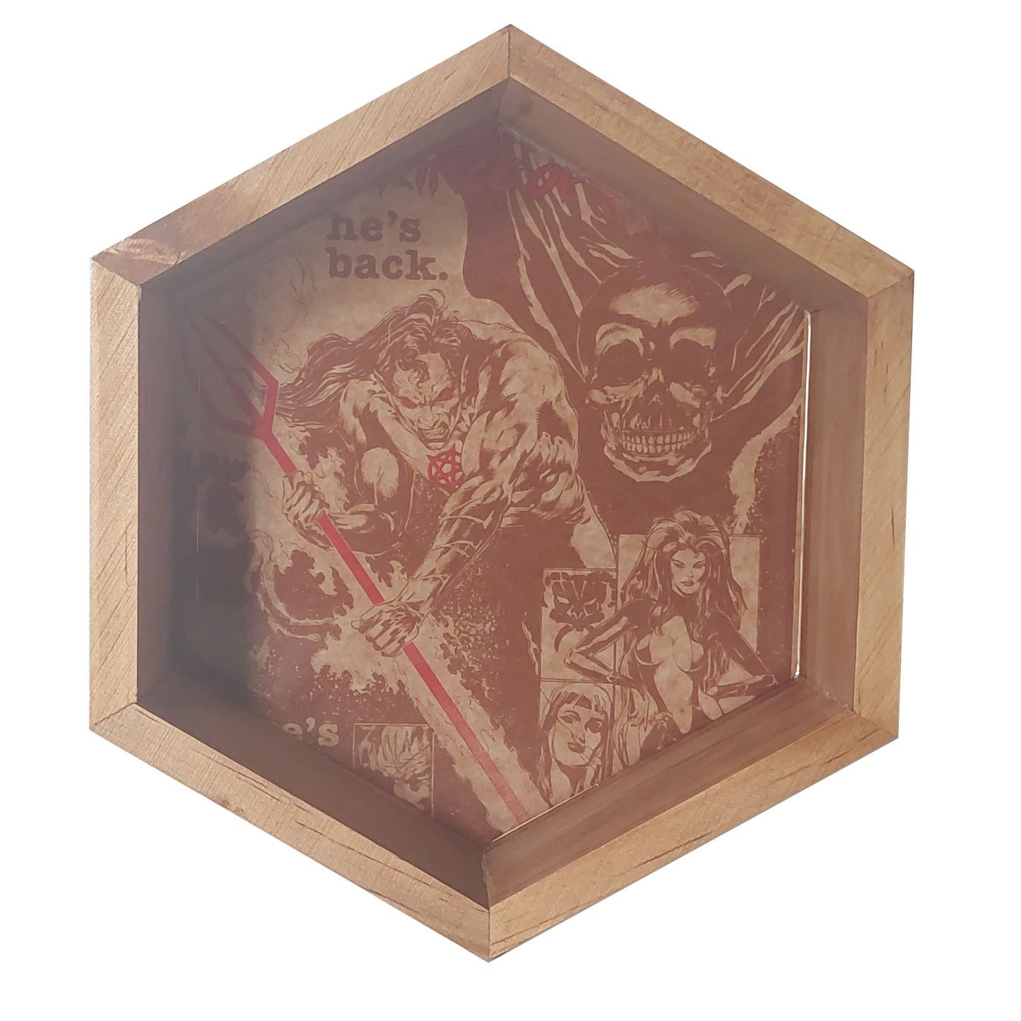 Hellstorm, Prince of Lies - Cover Art - Comic Book Art Dice Tray