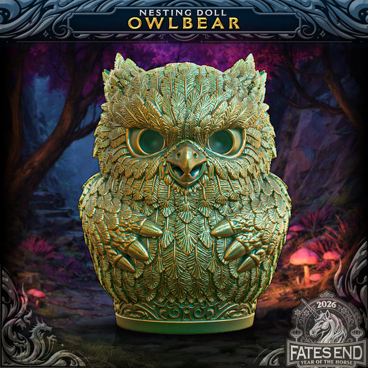 Nesting Doll Stylized Dice Box