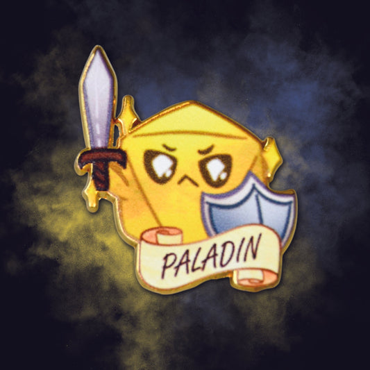 Paladin Class Pin
