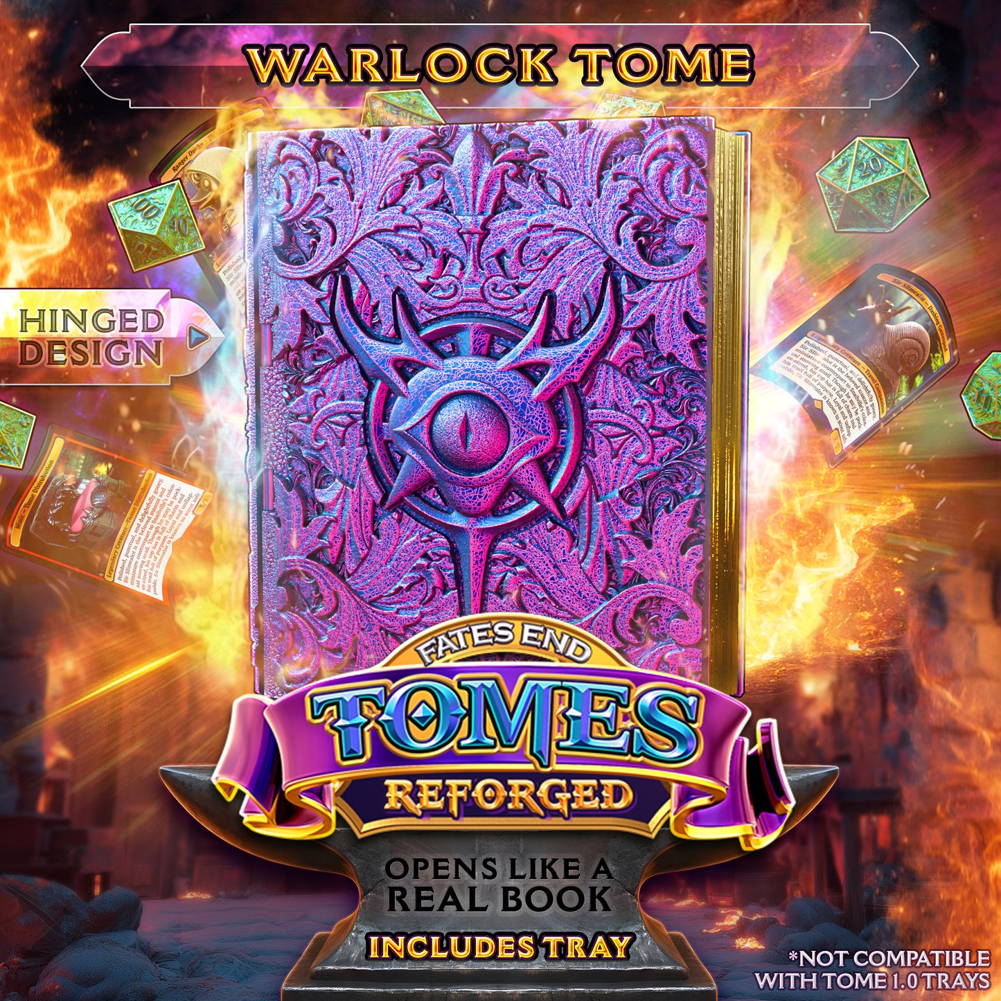 Warlock Storage Tome Reforged Edition