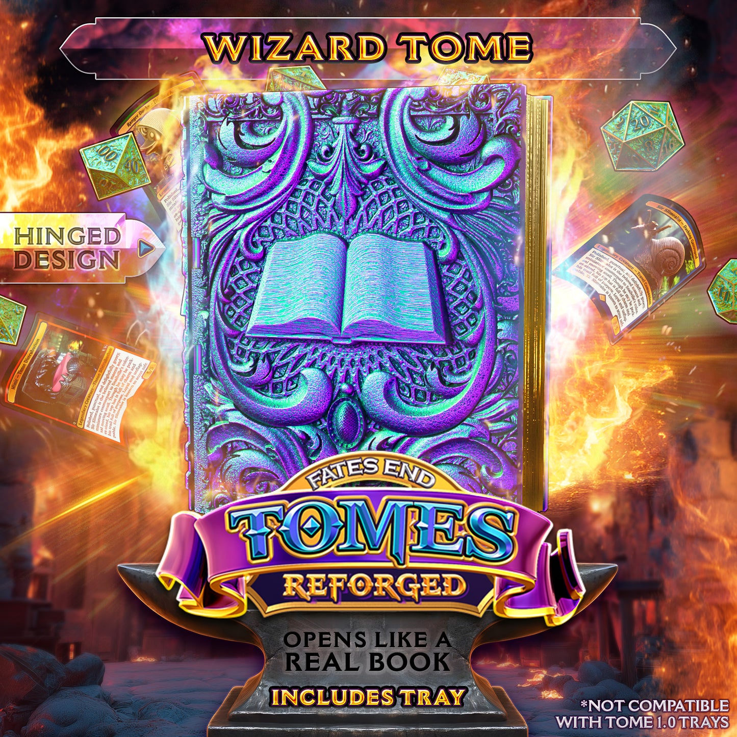 Wizard Storage Tome Reforged Edition