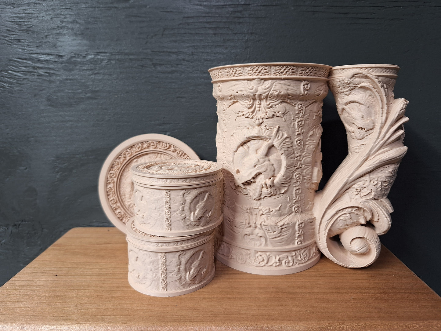 Dragon Tankard Set by Fate's End