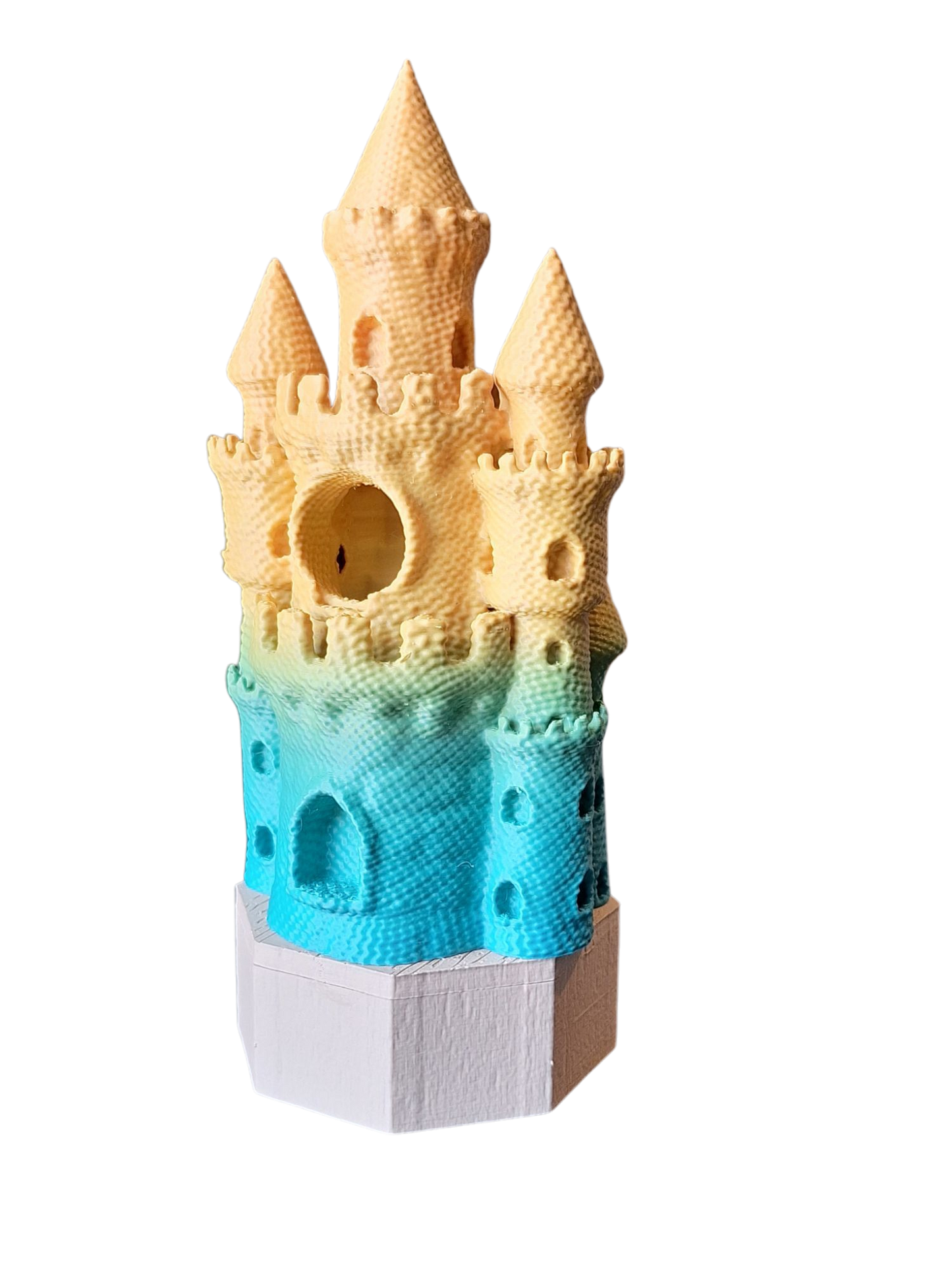 Fate's End Knitted Castle "Tiny Tower" Dice Tower