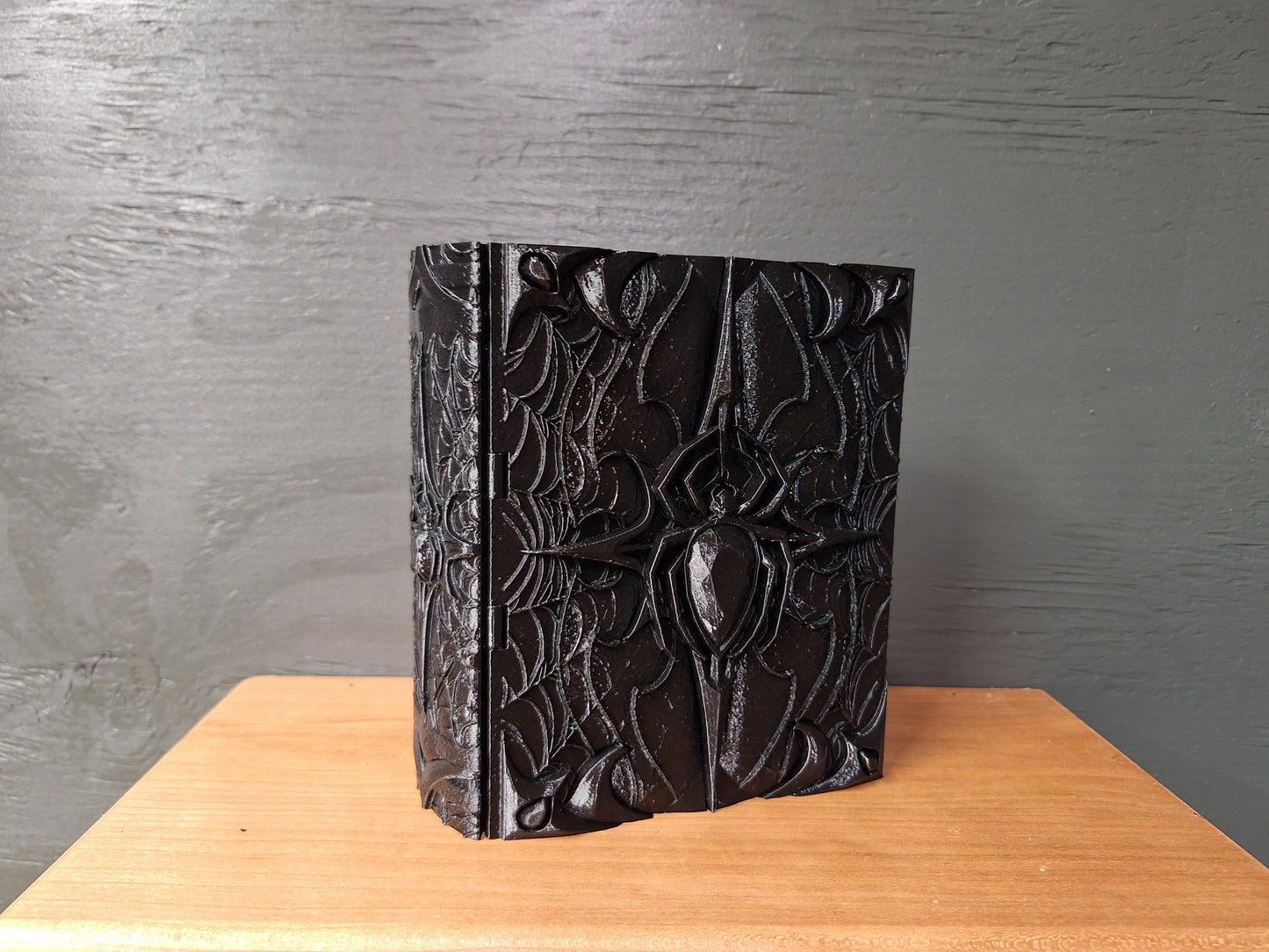 Lolth inspired Spider Queen Reforged Storage Tome